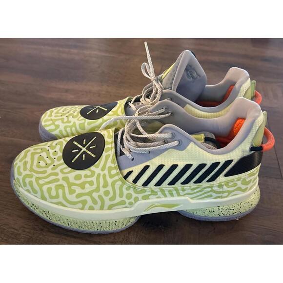 Li-Ning Other - Li Ning WOW7 Way Of Wade 7 Mustard Size 12 Dwyane Wade Yellowish Green NICE!
